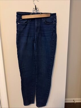 PAIGE Huxton Ankle Dark Indigo Skinny Jeans